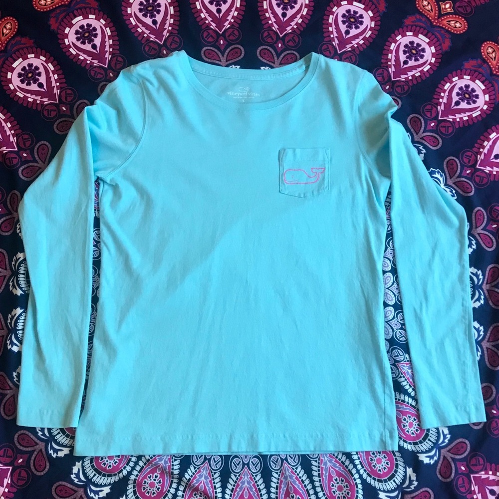 Vineyard Vines Pocket T-Shirt Vintage Whale